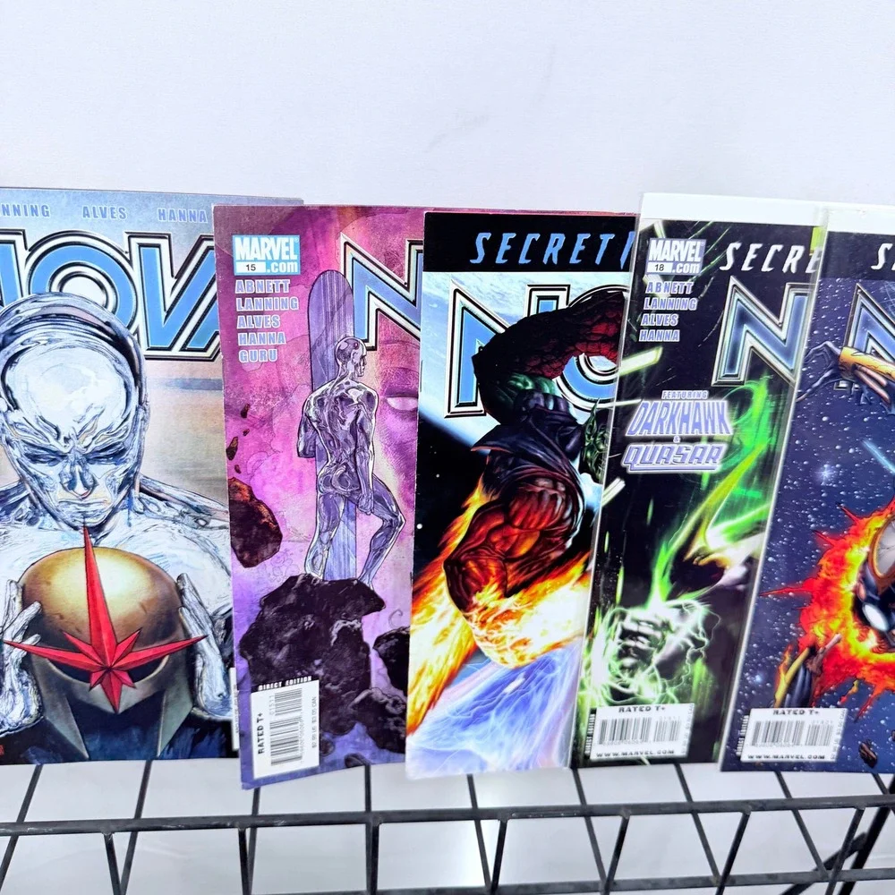 Marvel Nova 8 14-16 18-33 Lot 2007 Series Secret Invasion War Realm of Kings